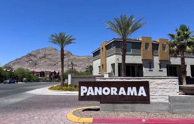 Modern 3-Story Townhome with Strip Views in Lone Mountain!