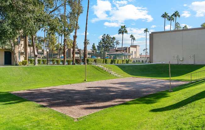 Vollyball Court at Shorebird Apartments in Mesa Arizona