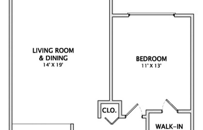 1 bed, 1 bath, 656 sqft, $1,070, Unit 408-208