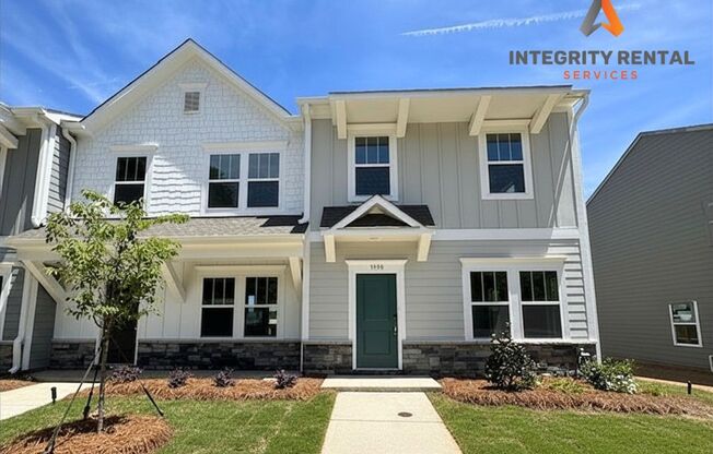 3 Bedroom Townhome off Poplar Tent Rd - New Construction Towns at Cliffwood