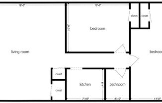 2 beds, 1 bath, 800 sqft, $1,720, Unit 6224 Fifth Ave. #115F