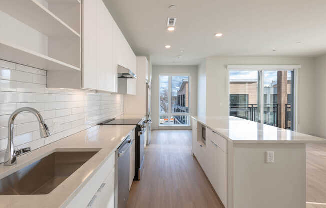 Kitchen with Stainless Steel Appliances