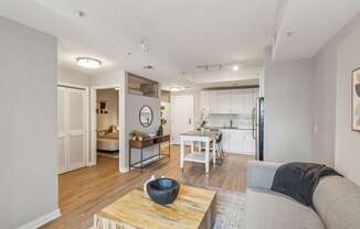 Core Kitchen and Living Room