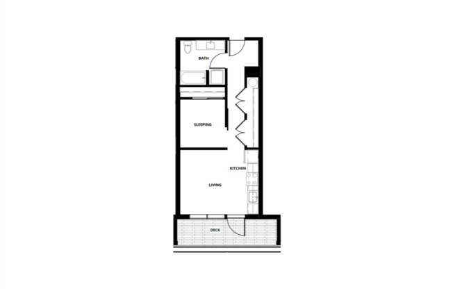 1 bed, 1 bath, 559 sqft, $2,650, Unit 509