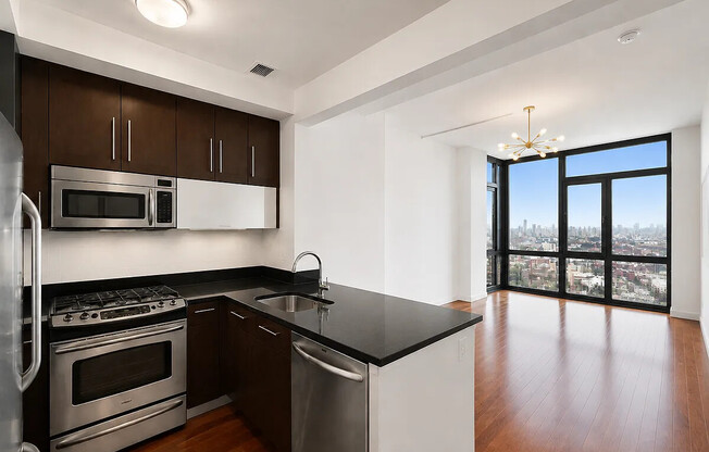1 bed, 1 bath, 557 sqft, $5,500, Unit 25D
