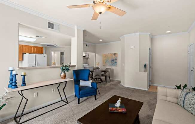 Barton Vineyard Apartments - Dramatic 9-foot ceilings