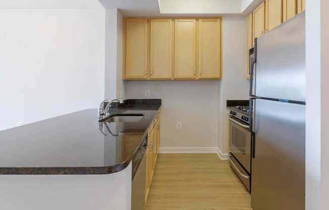 Kitchen with Stainless Steel Appliances