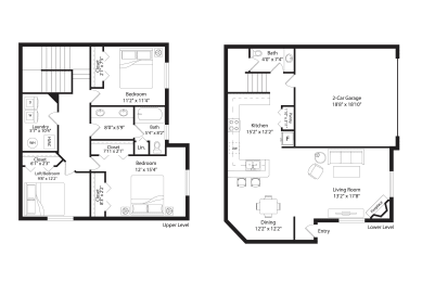 3 beds, 1.5 baths, 1,693 sqft, $2,387