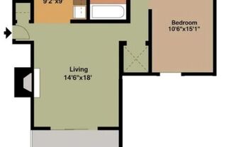 1 bed, 1 bath, 769 sqft, $1,089, Unit 7524-02