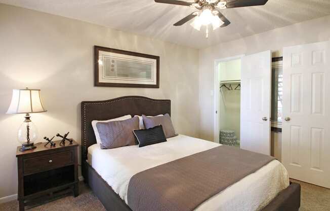 Bedroom at The Glen at Highpoint, Dallas, TX, 75243