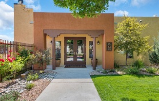 Entrance to Rancho Carrera Leasing Office