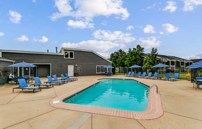 Outdoor Pool with Sundeck