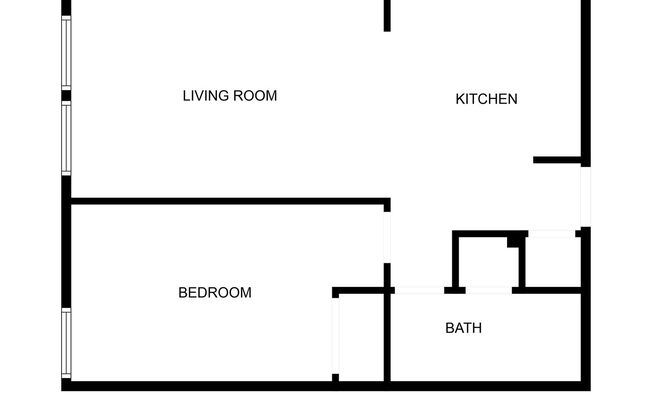 1 bed, 1 bath, 575 sqft, $550, Unit 207