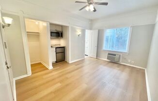 Studio, 1 bath, 250 sqft, $1,095, Unit 26