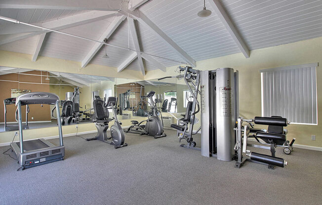 Workout at The Luxe, Santa Clara, California