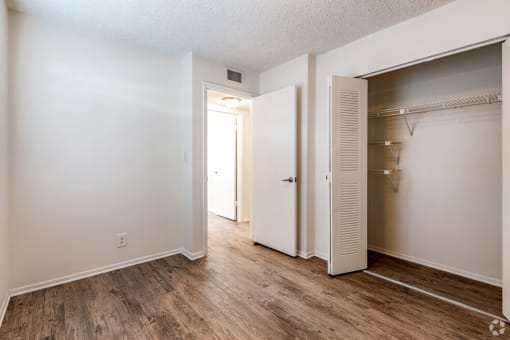 Bedroom at Pineview Apartments, in Clearwater, FL 33755