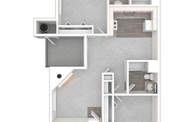 2 beds, 2 baths, 960 sqft, $1,770