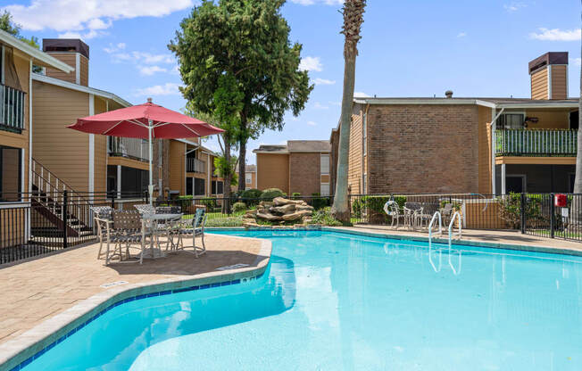 our apartments offer a swimming pool