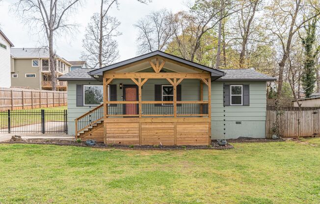Adorable 3-bedroom, 1-bath home in Decatur, GA featuring an open floor plan and abundant natural lighting