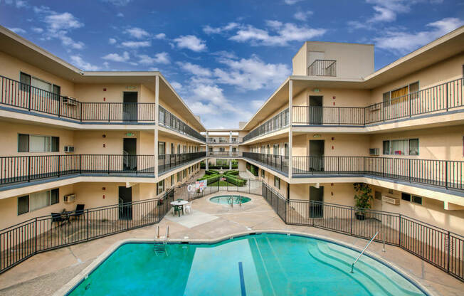 Apartment Building in Encino Pool