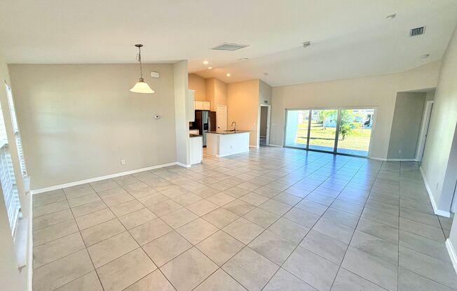 4 Bed, 2 Bath Available Now in NW Cape Coral