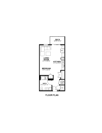 Studio, 1 bath, 539 sqft, $1,407
