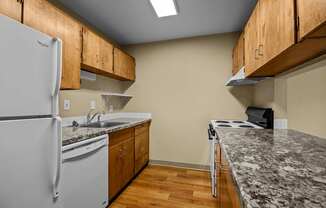 Sycamore Apartments in Walla Walla, Washington Kitchen