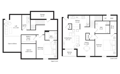 2 beds, 2 baths, 1,654 sqft, $1,870