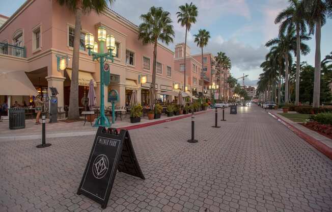 Mizner Park Shopping Mall near Allure by Windsor, Boca Raton, FL