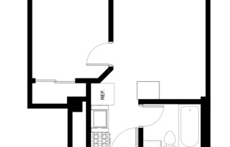 1 bed, 1 bath, 397 sqft, $1,199, Unit Unit 204