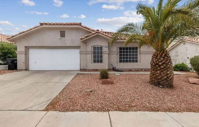 SINGLE STORY 3BD 3 BTH HOME IN HENDERSON!