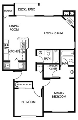 2 beds, 2 baths, 920 sqft, $2,359