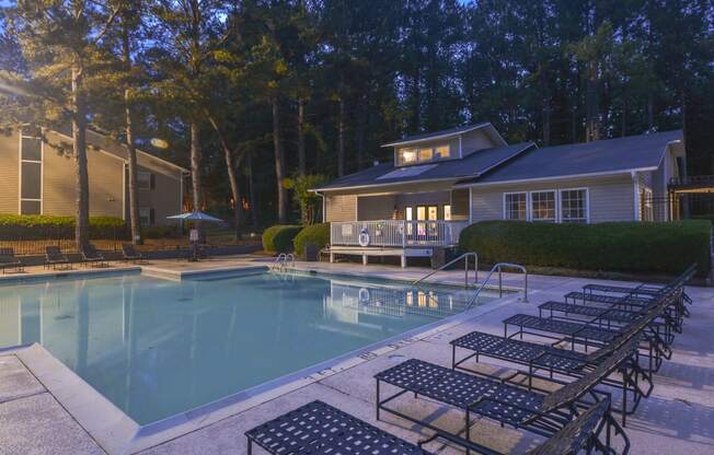 Pool view1 at Harvard Place Apartment Homes by ICER, Lithonia, 30058