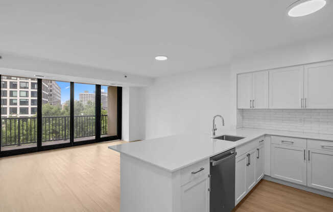 Living Room with Hard Surface Flooring