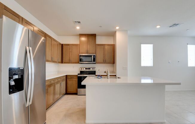 Bright, super energy-efficient 3-bed, 2-bath townhouse