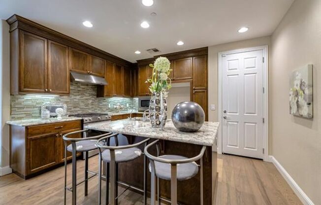 Impressive Two-Story, End Unit Townhome in Cantera at Gale Ranch