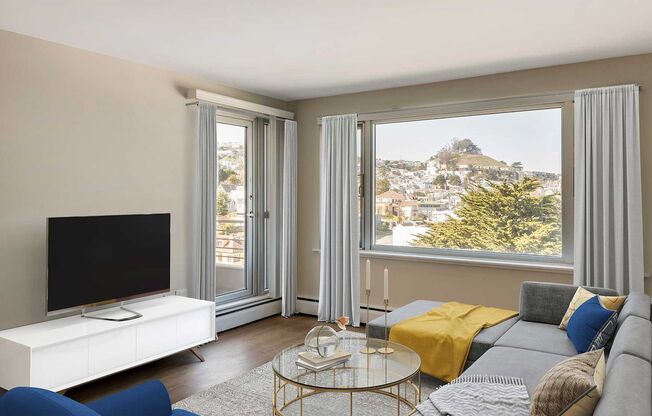 Studio, 1 bath, 332 sqft, $3,542, Unit 1-2M