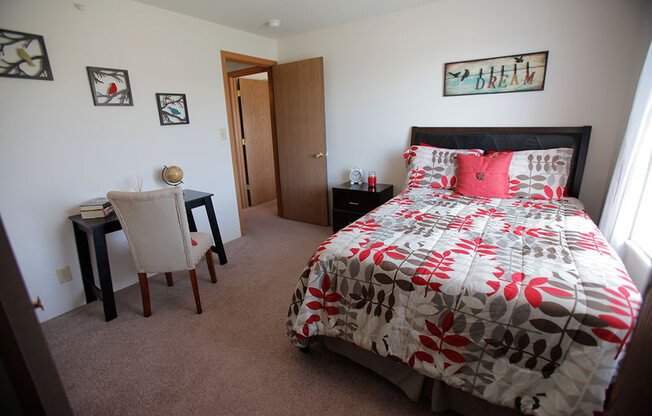 Spacious Bedroom at Van Horne Estates Apartments, El Paso, TX
