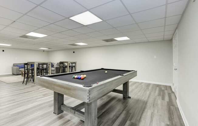 Billiards at Avondale Overlook, Hyattsville, Maryland