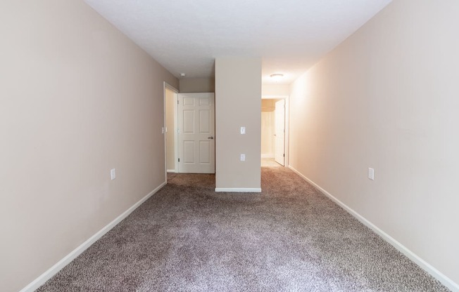 Living Room Area at Bradford Ridge Apartments, Bloomington, IN, 47403