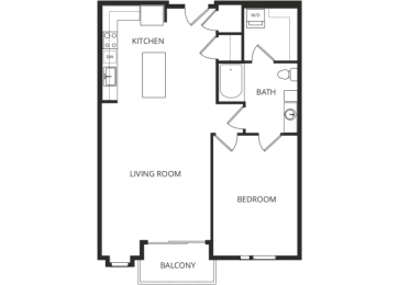 1 bed, 1 bath, 906 sqft, $1,795