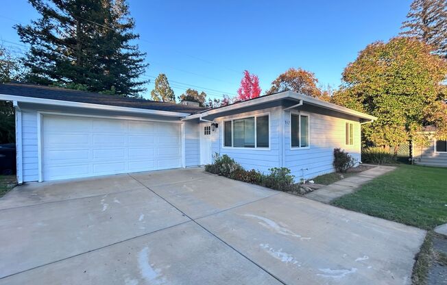 Two Bedroom One Bathroom Home with Two Car Garage