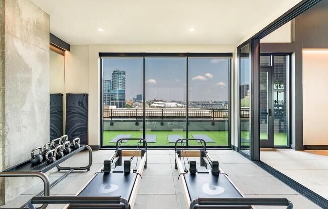 Find your flow at Modera St. Paul’s sleek Pilates studio in downtown Dallas.