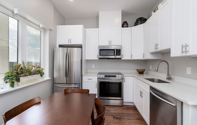 Top-Floor Petworth Studio with Private Terrace, In-Unit Laundry, Metro Access