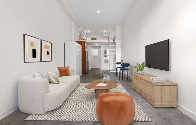 Studio, 1 bath, 329 sqft, $1,745, Unit 26-Bedroom2