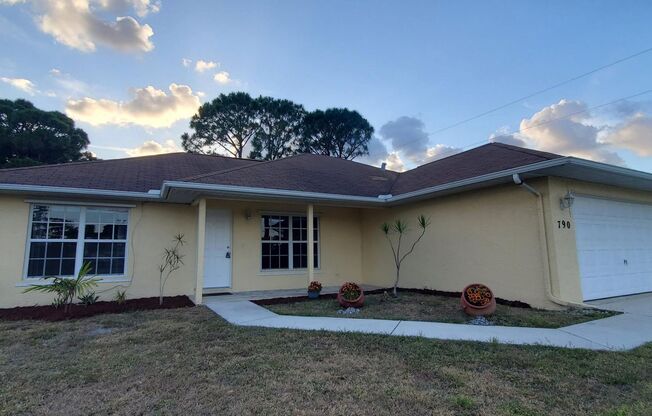 Experience the perfect blend of comfort and style in this charming 3-bedroom, 2-bathroom corner lot home