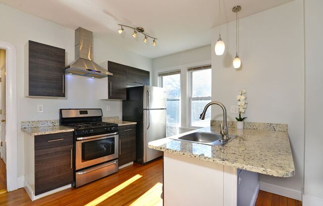 First Floor - 2 Bedroom Plus an Office with Parking
