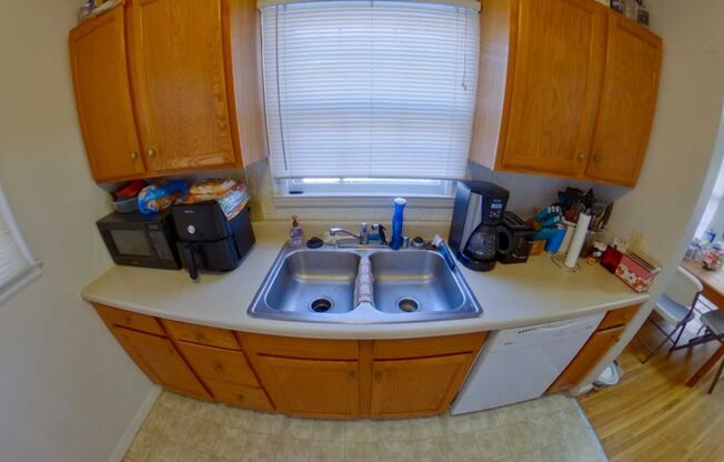 Great backyard! Washer & Dryer included! Available August 1st!