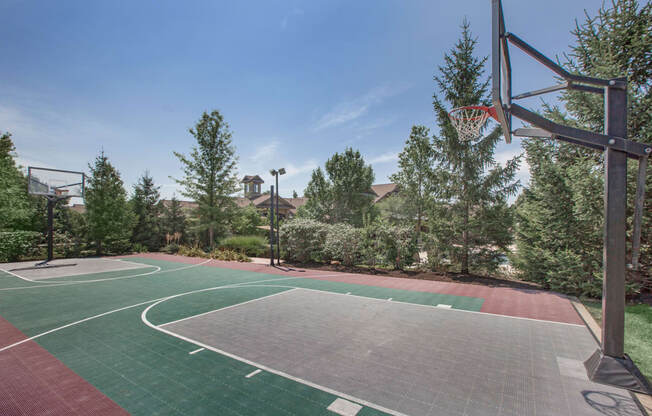 Basketball Court at Stonepost Ranch, Kansas, 66221