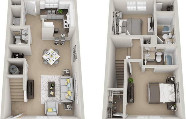 2 beds, 2 baths, 1,152 sqft, $1,820, Unit 5908